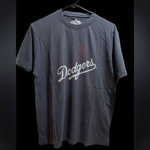 Dodgers Baseball distressed look tee. Red Jacket brand. Size Small. MLB. NWT